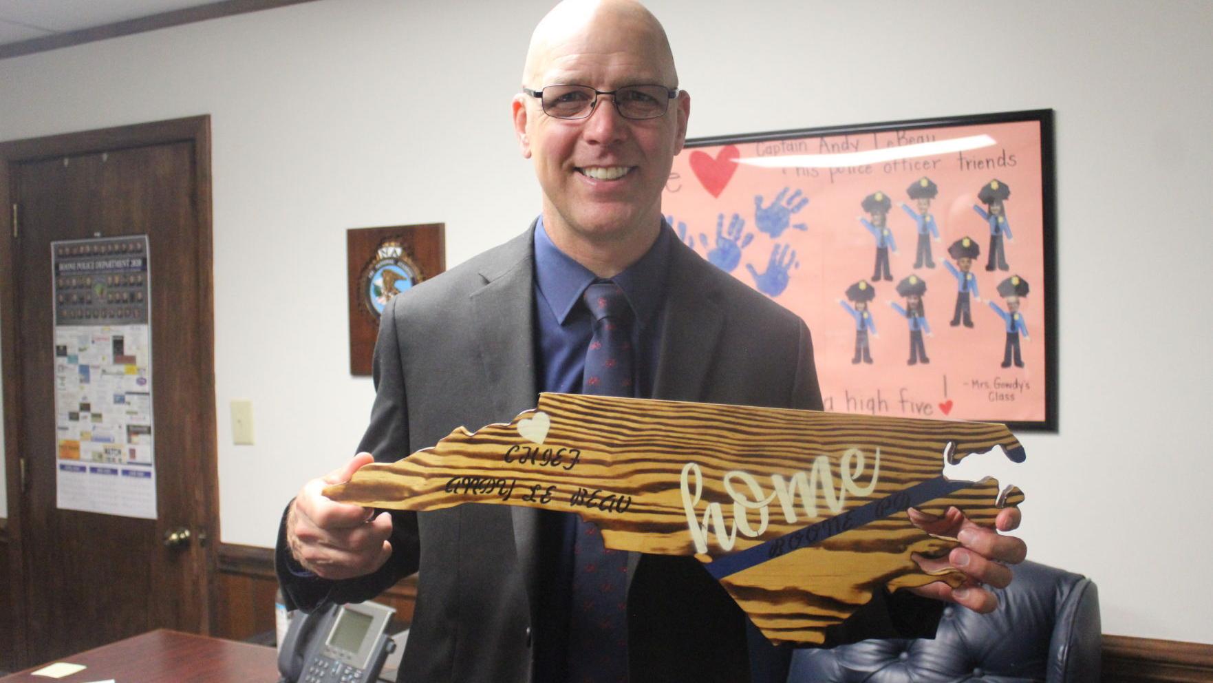 A desire to protect: Police Chief Andy Le Beau strives to be a helper